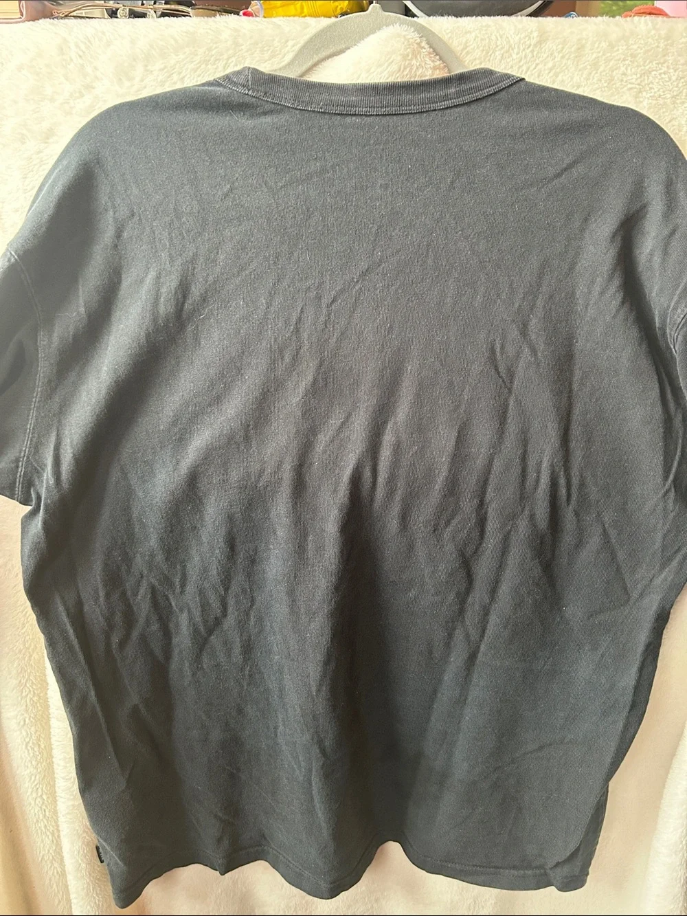 Nike Men’s Black Long-Sleeve Pocket Tee size M